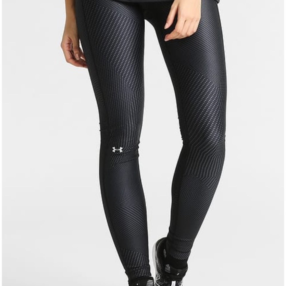Gently Used Black and Gray Under Armour Pants